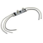 ISOLED 113724 LED Mini PWM-Dimmer weißdynamisch zum Einbau unter Profilcover, 1 Kanal, 12-24V DC 2x3A