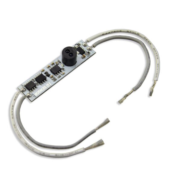 ISOLED 113725 LED Mini PWM-Dimmer mit Wisch-Sensor für Profile, 1 Kanal, 12-24V DC 3A