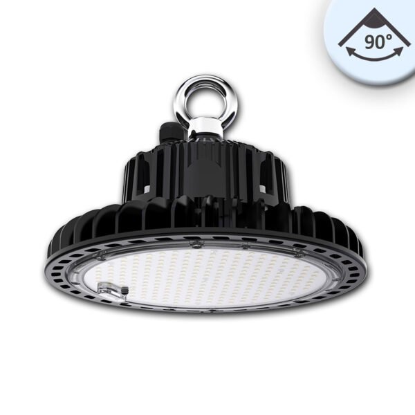 ISOLED 113732 LED Hallenleuchte FL 120W, 90°, IK10, IP65, 1-10V dimmbar, kaltweiß