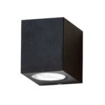 ISOLED 113982 Wandleuchte 1xGU10, IP54, sandschwarz, exkl. Leuchtmittel