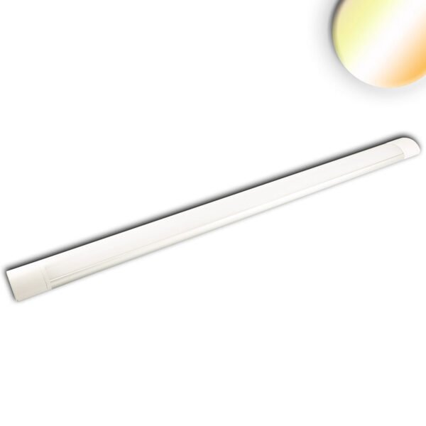 ISOLED 114065 LED Aufbauleuchte 120cm, 40W, IP42, Color Switch 3000|3500|4000K