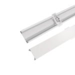 ISOLED 114077 FastFix LED Linearsystem R Blindabdeckung für Balkenaufnahme, 1,5m
