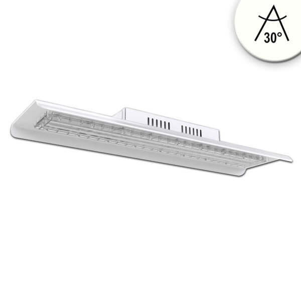 ISOLED 114355 LED Hallenleuchte Linear SK 100W, 30°, IK10, IP65, 1-10V dimmbar, neutralweiß