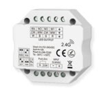 ISOLED 114454 Sys-Pro Push/Funk Mesh PWM-Dimmer, 1-4 Kanal, 12-24V DC 4x3A
