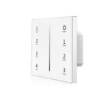 ISOLED 114461 Sys-Pro 4 Zonen Einbau-Touch-Funk-Bedienung 4x0-10V Output,weiß, 100-240V