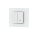 ISOLED 114579 Sys-Pro Single Color 2 Zonen Aufputz-Tast-Fernbedienung mit Batterie