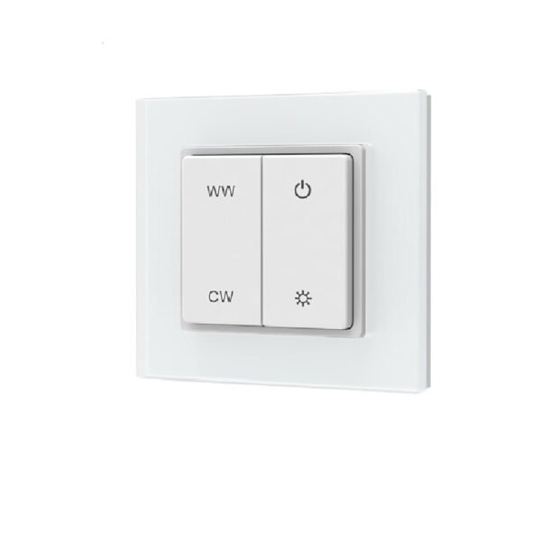 ISOLED 114580 Sys-Pro weißdynamische 1 Zone Aufputz-Tast-Fernbedienung mit Batterie