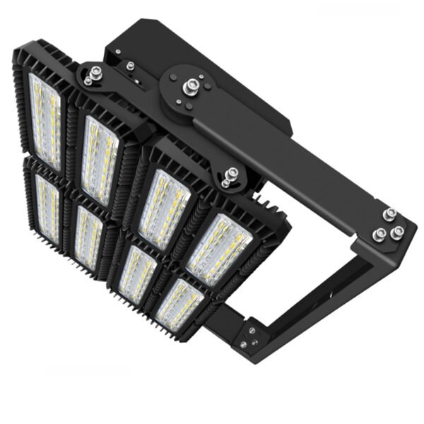 ISOLED 114626 LED Flutlichtanlage 900W, 130x25°, 4 Module (Lichtpunkte), 1-10V dimmbar, 4000K, IP66