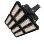 ISOLED 114935 LED Flutlichtanlage 900W, 130x40°, 4 Module (Lichtpunkte), 1-10V dimmbar, 4000K, IP66 (ext. Trafo)