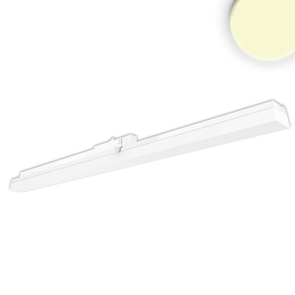 ISOLED 114646 3-Phasen Linearleuchte 1200mm, 40W, 110°, weiß matt, 3000K
