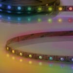 ISOLED 114662 LED WS2815 Digital SPI Flexband, 12V DC, 8W, IP20, RGB, 5m Rolle, 60 LED/m, 1LED/IC