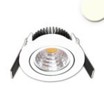 ISOLED 114688 LED Einbauleuchte 68 MiniAMP weiß 5W, 24V DC, 3000K, dimmbar