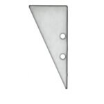 ISOLED 114832 Endkappe EC91 Aluminium eloxiert für Profil HIDE TRIANGLE inkl. Schrauben