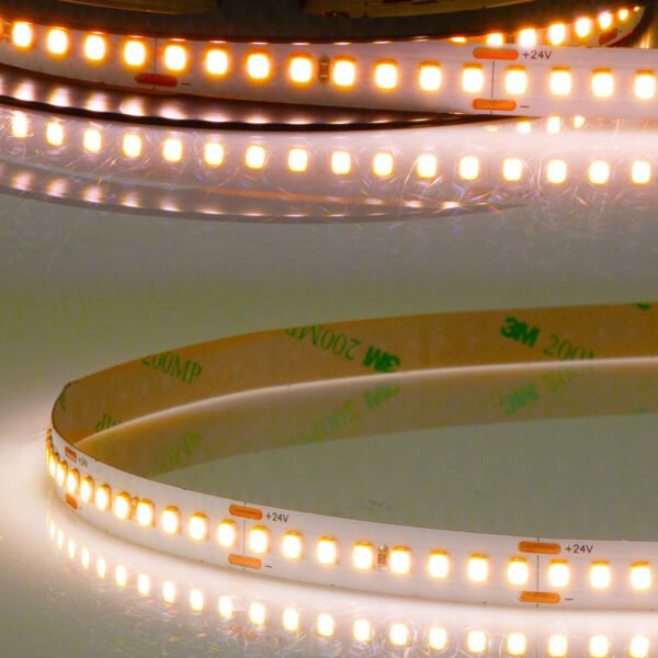 ISOLED 114915 LED HEQ927 Flexband High Bright, 24V DC, 17W, IP20, 2700K, 140 lm/W, 5m Rolle, 160 LED/m
