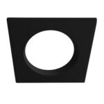 ISOLED 114920 Cover Aluminium rückversetzt schwarz für Sys-90