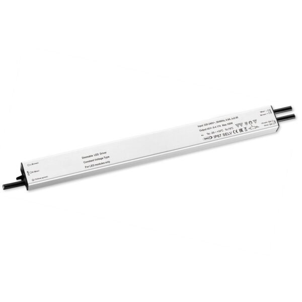 ISOLED 114945 LED PWM-Trafo 48V/DC, 0-240W, Push/DALI-2 dimmbar, IP67, SELV, flach, ultraschmal