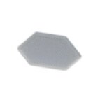 ISOLED 114953 Endkappe E204 für LED Fliesenprofil Ausseneck, 1STK