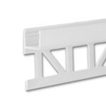 ISOLED 115267 LED Fliesenprofil UP8, weiß RAL 9003 200cm