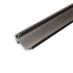 ISOLED 115826 LED Eckprofil CORNER18 Aluminium schwarz RAL9005, 200cm