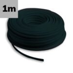 ISOLED 115879 Kabel PUR ummantelt schwarz, 4x0,5mm² H05BQ-F, Meterware