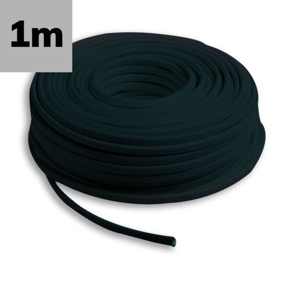 ISOLED 115879 Kabel PUR ummantelt schwarz, 4x0,5mm² H05BQ-F, Meterware