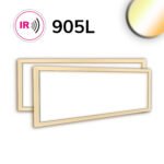 ISOLED 115914 LED Leuchtrahmen H25, Innenformat 592x1500mm, 86W, weißdynamisch, CRI92