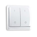 ISOLED 115917 IR-PANEL CONTROL 2-fach Funk-Wandsender, batteriebetrieben (A23 12V enthalten)