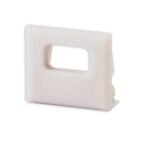 ISOLED 115923 Endkappe EC82W weiß für Profil SURF10 mit Kabeldurchführung, 1 STK