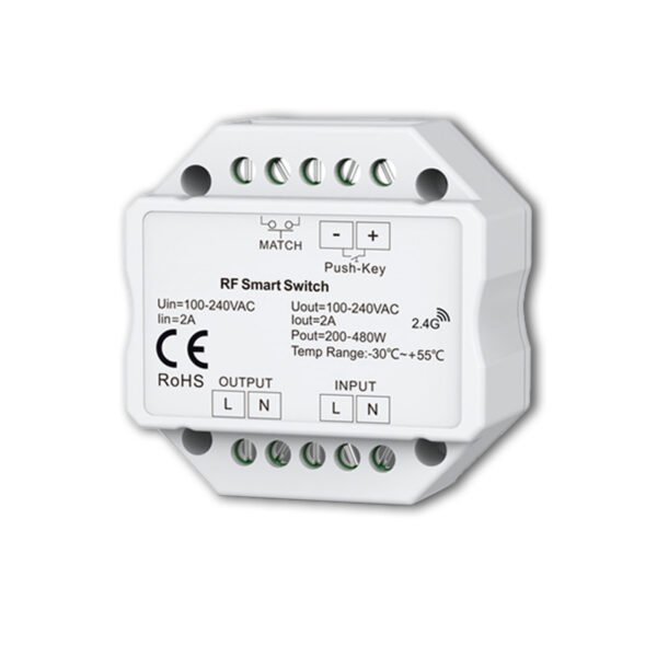 ISOLED 115968 Sys-Pro + Zigbee 3.0 Push/Funk Switch, 230V AC, 360 VA