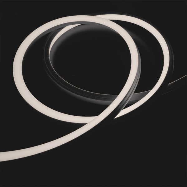 ISOLED 116179 LED NEON940 Flexband Twist+Bend B16H16, 24V DC, 10W, IP67, 4000K, 5m, 140 LED/m, inkl. Montageclips