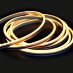 ISOLED 116199 LED NeonPRO919/950 CCT Custom Flexband B08H12, 24V DC, 12W+12W, IP67, 5m, 140 LED/m, inkl. Clips