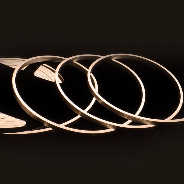 ISOLED 116201 LED NeonPRO921 Custom Flexband B04H08, 24V DC, 10W, IP67, 2100K, 5m Rolle, 180 LED/m, inkl. Clips