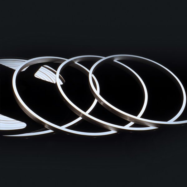 ISOLED 116205 LED NeonPRO950 Custom Flexband B04H08, 24V DC, 10W, IP67, 5000K, 5m Rolle, 180 LED/m, inkl. Clips