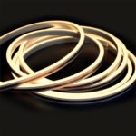 ISOLED 116295 LED NeonPRO930 Custom Flexband B08H12, 24V DC, 12W, IP67, 3000K, 5m Rolle, 140 LED/m, inkl. Clips