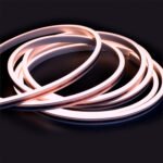 ISOLED 116297 LED NeonPRO RGB Custom Flexband B08H12, 24V DC, 14,4W, IP67, 5m Rolle, 140 LED/m, inkl. Clips