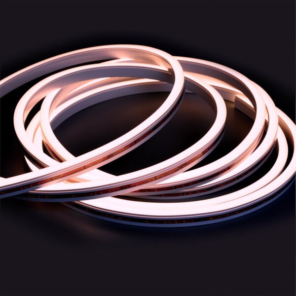 ISOLED 116297 LED NeonPRO RGB Custom Flexband B08H12, 24V DC, 14,4W, IP67, 5m Rolle, 140 LED/m, inkl. Clips