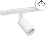 ISOLED 116750 Track48 Schienenstrahler weiß, 7W, 30°, UGR<19, 48V DC, 4000K, CRI90, DALI dimmbar