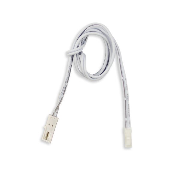 ISOLED 116802 MiniAMP Polaritätswechsler male-female, 60mm, 2-polig, weiß, max. 3A