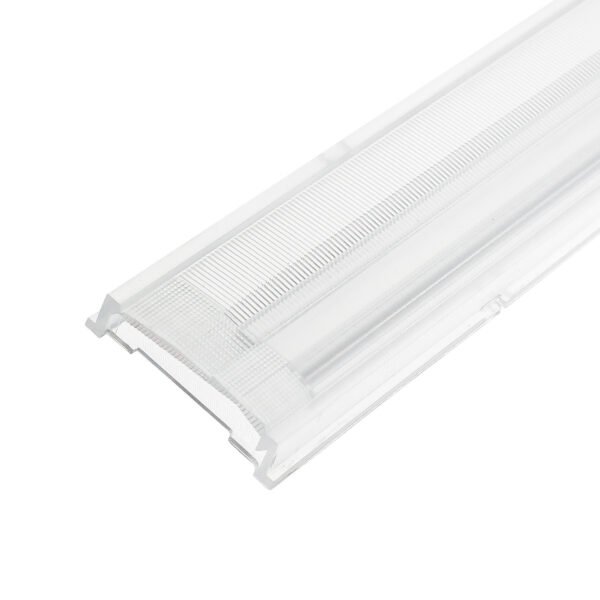 ISOLED 116814 Einschubcover 25° Linse asymmetrisch für 3-Phasen Linearleuchte prismatisch, 120cm