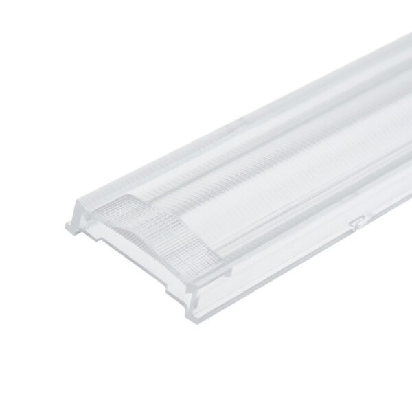 ISOLED 116815 Einschubcover 2x25° Linse doppelt-asymmetrisch für 3-Phasen Linearleuchte prismatisch, 120cm