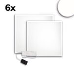 ISOLED 116941 LED Panel ECO Backlight Line 625 UGR<19 2H/2H, CRI80, 36W, neutralweiß, 6er Pack, dimmbar
