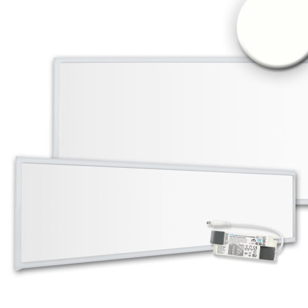 ISOLED 116947 LED Panel Business Line 1200 UGR<19 2H/2H, 36W, weiß RAL9016, neutralweiß, PowerSwitch 21-40W