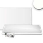 ISOLED 116954 LED Panel Professional Line 308x1550mm, UGR<19 4H/8H, 36W, RAL9016, neutralweiß, PowerSwitch 21-40W