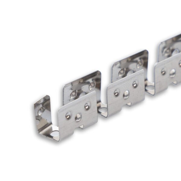 ISOLED 116994 LED Aufbauprofil eloxiert, gezahnt und flexibel für NEON Flexband B08H12, 100 cm