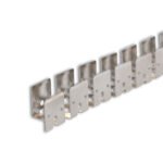 ISOLED 116995 LED Aufbauprofil eloxiert, gezahnt und flexibel für NEON Flexband B16H16, 100 cm