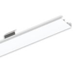 ISOLED 117009 FastFix LED Linearsystem R XL Blindabdeckung für Balkenaufnahme inkl. 2 erhöhte Metallclips, 1528mm