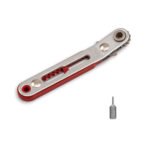 ISOLED 117010 Mini-Ratsche (Umschalt-Knarre) inkl. 1,5mm Sechskantbit für Profilverbinder