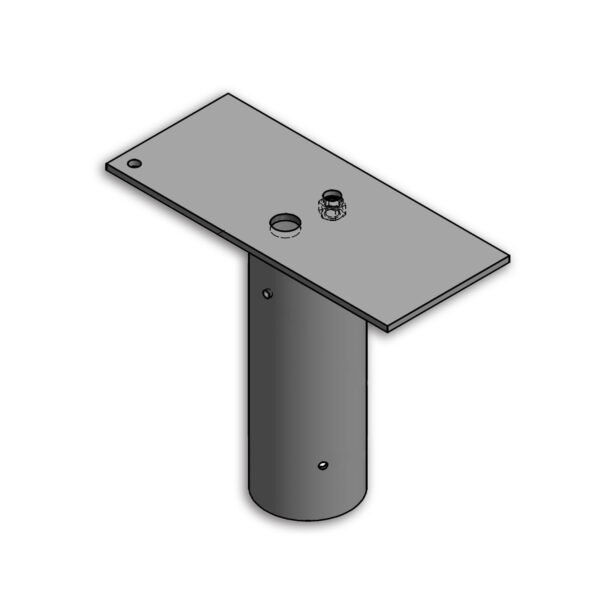 ISOLED 117046 Traverse mit Zopfmaß 76mm für 1 Fluter