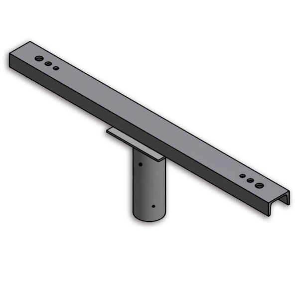 ISOLED 117047 Traverse mit Zopfmaß 76mm für 2 Fluter