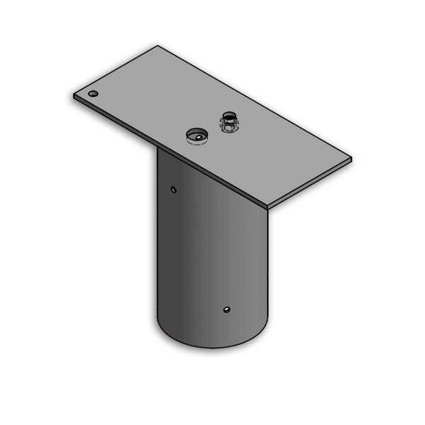 ISOLED 117048 Traverse mit Zopfmaß 89/108mm für 1 Fluter